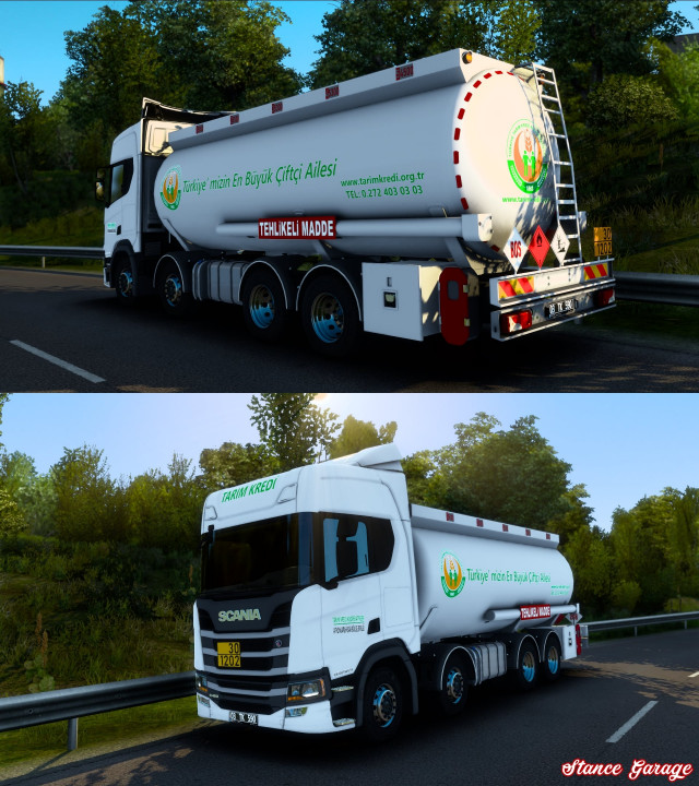 Scania R450 Tarım Kredi Tanker 1.43x