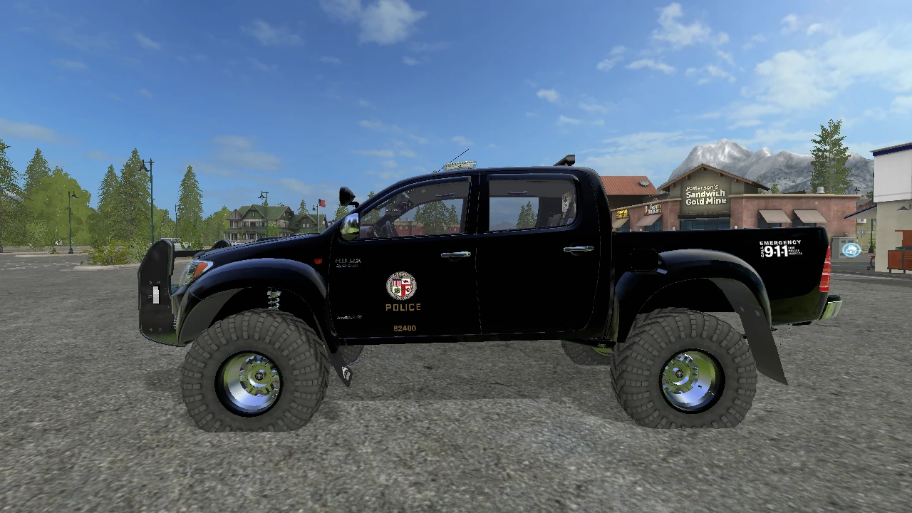 TOYOTA HILUX POLICIA BONAERENSE 1.1.0 »  - FS19, FS17, ETS 2  mods