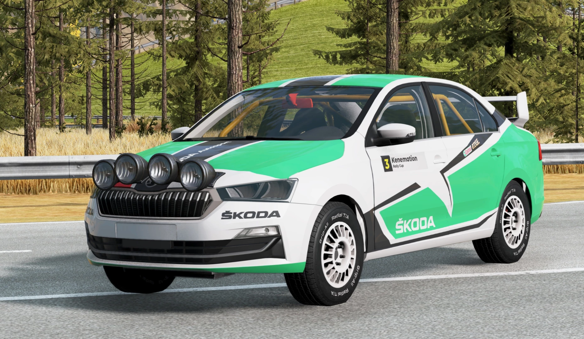 Skoda Rapid 2020 1.0 - BeamNG.drive