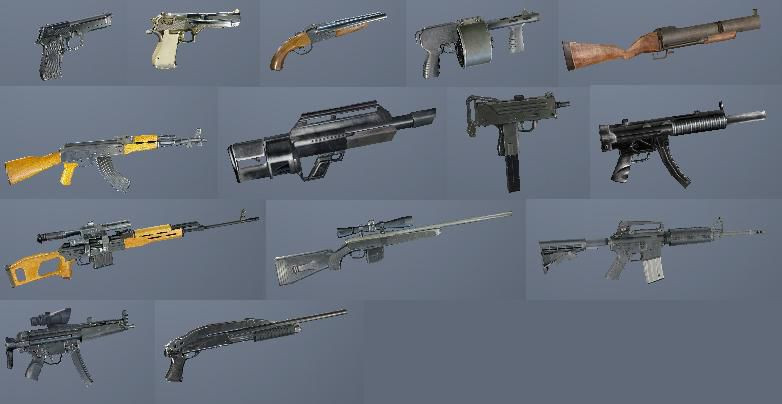 Max Payne Weapons Beta