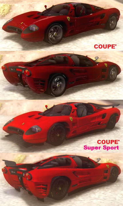Ferrari P7 pack