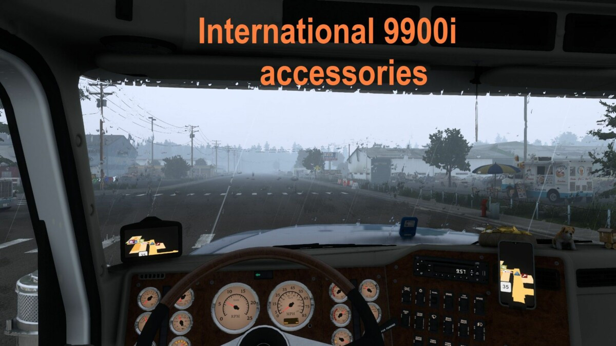 International 9900i accessories