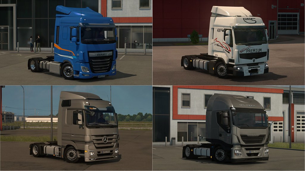 Low deck chassis addons for Schumi's trucks by Sogard3