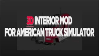 3D Interior Mod for ATS v1.5 thumbnail 2