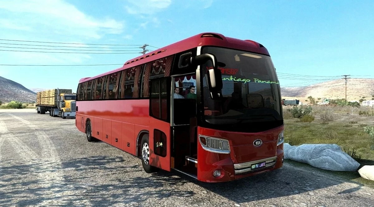 KIA GRANBIRD BLUE SKY BUS V1.0