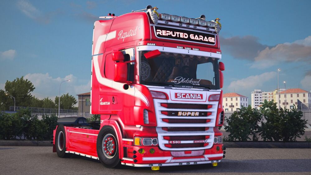 Scania R580 V8 Reputed Garage