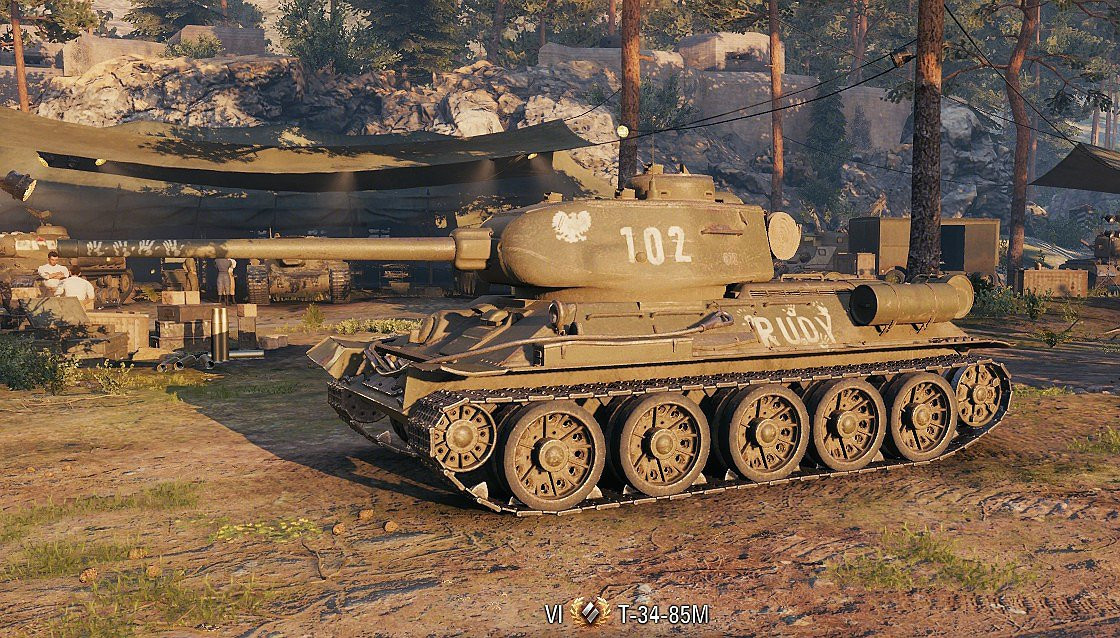 T-34-85M to T-34-85 Rudy (Model-Swap)