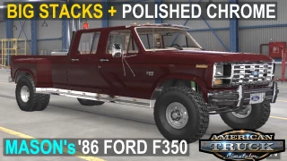 Chrome Parts for Mason's 86 FORD F350 V1m thumbnail 2