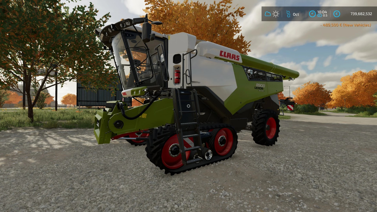 Claas Lexion 8900 from Arthur