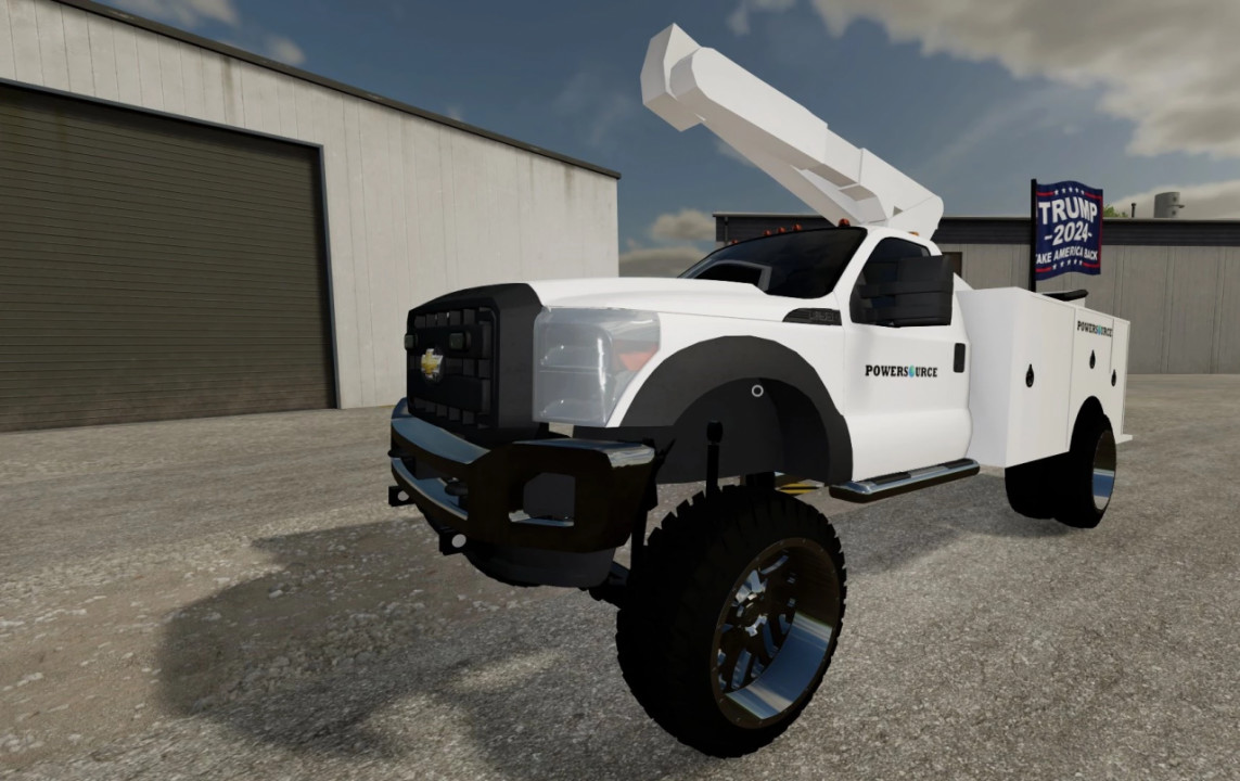 f550 bucket truck