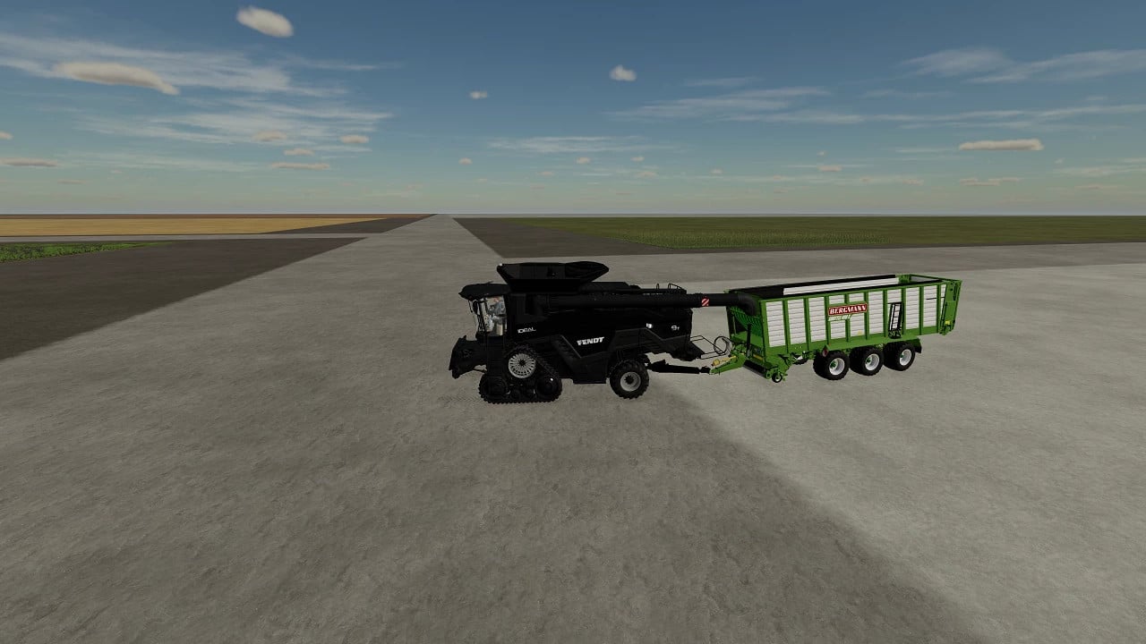 Fendt Ideal with trailer coupling