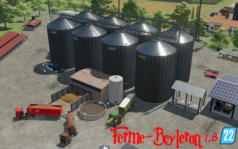 Ferme-Beyleron Map