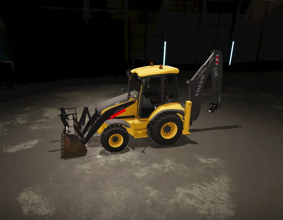 FS22 Volvo LB61B backhoe