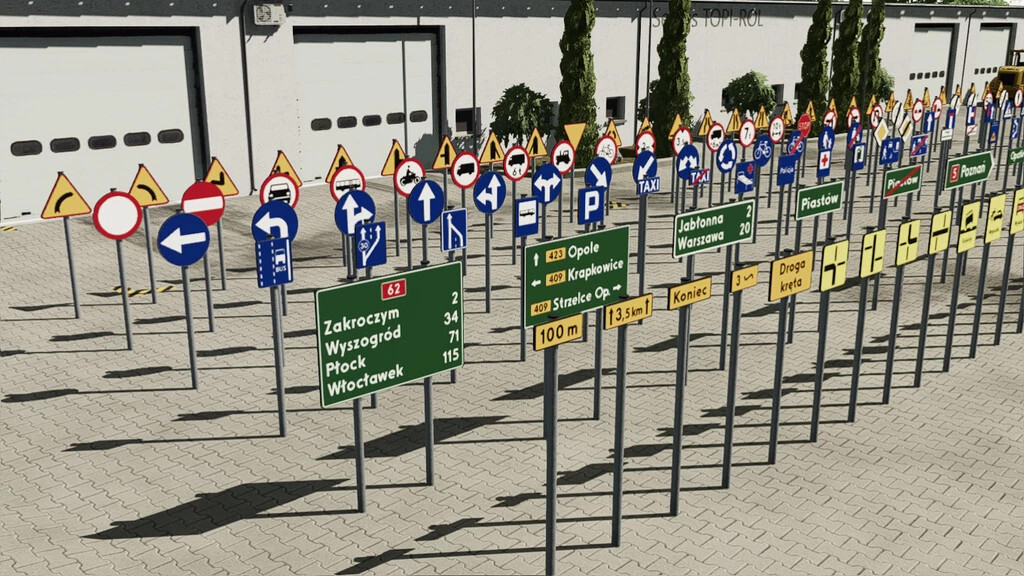 Polish Road Signs