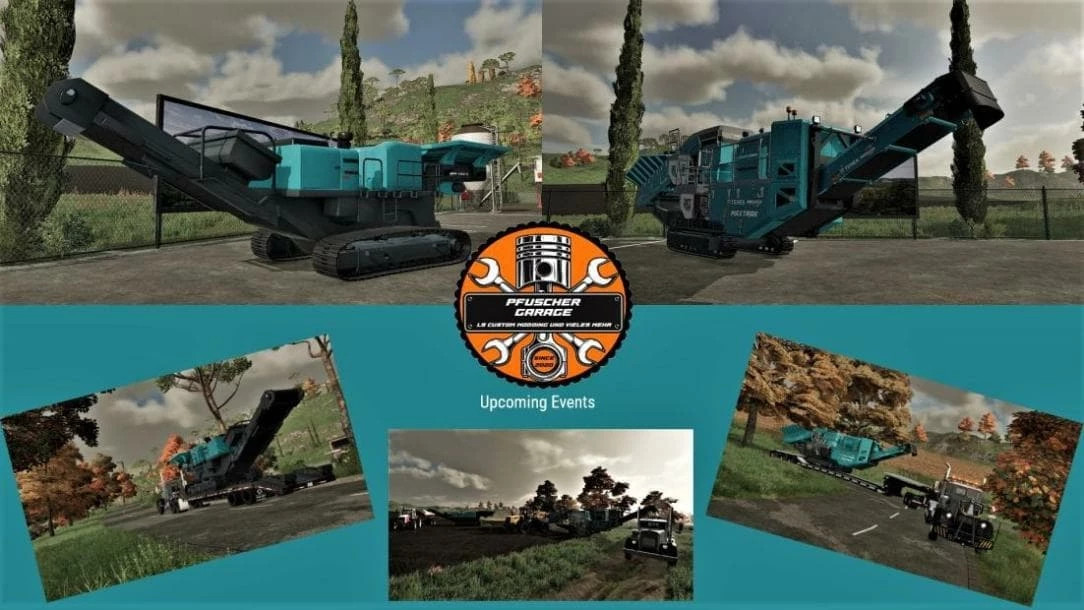 Powerscreen Kalkfertiger Pack