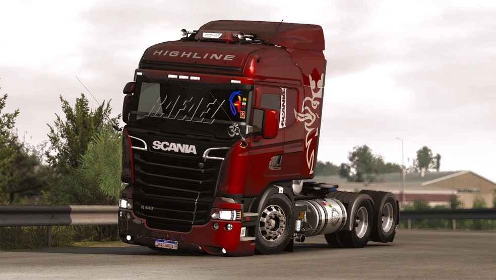 Scania R&S and 124G Brazilian edit