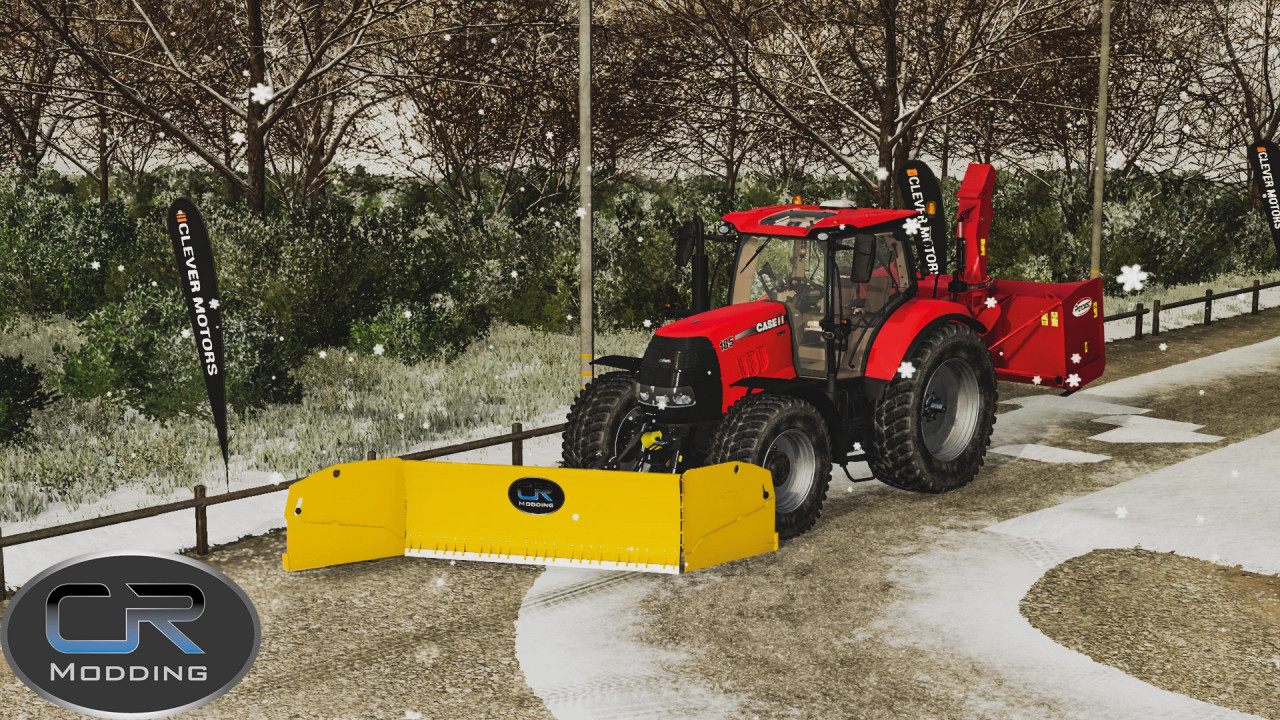 Tractor Wing plow