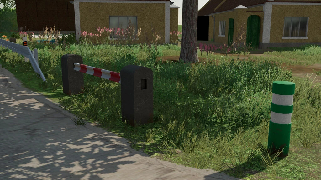 Typical Czech Bollards And Barriers