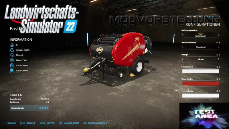 Vicon FastBale from Arthur