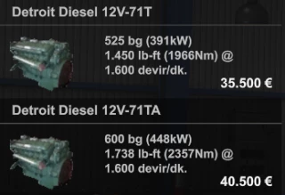 Detroit Diesel 12V71 Add-on for Mack Superliner by Alpi0120 v1.0 thumbnail 3