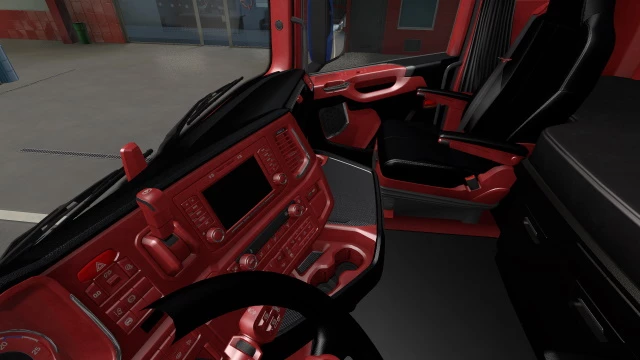 Scania Interior RedBlack 1.0