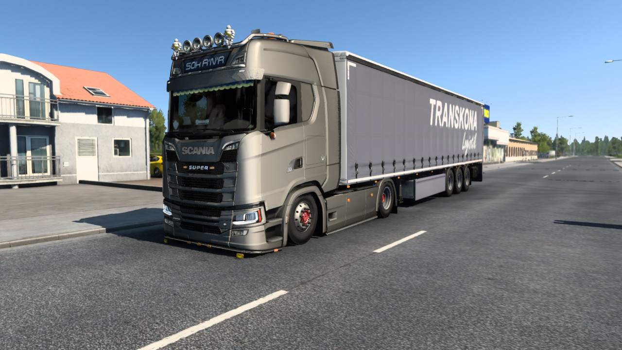 Scania S & R low deck 4x2 mod