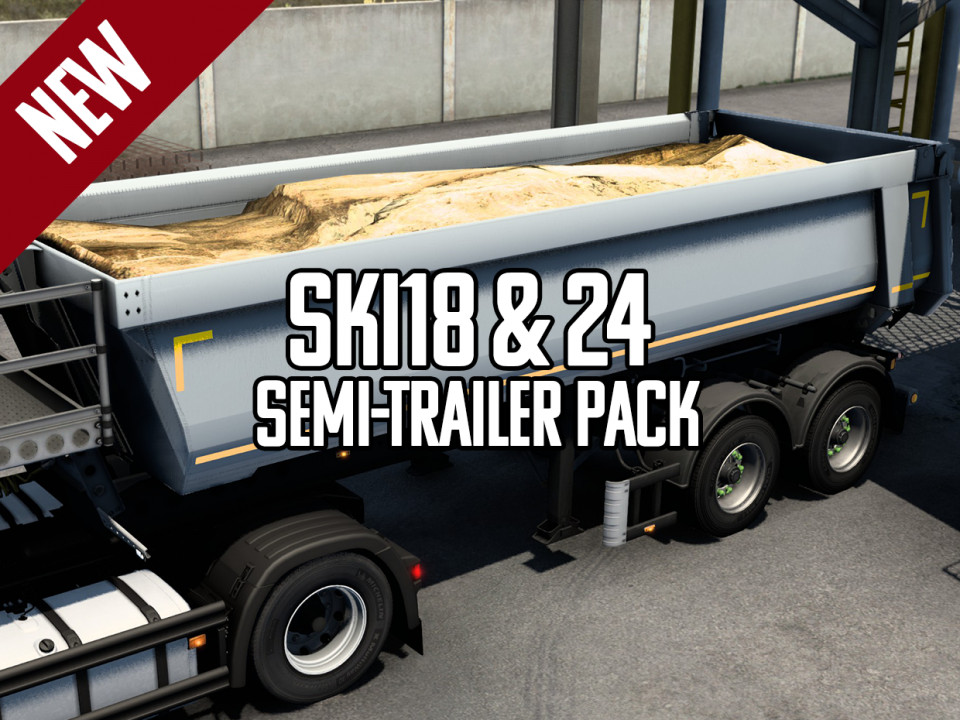 Schmitz SKI18 & 24 Tipper Trailer