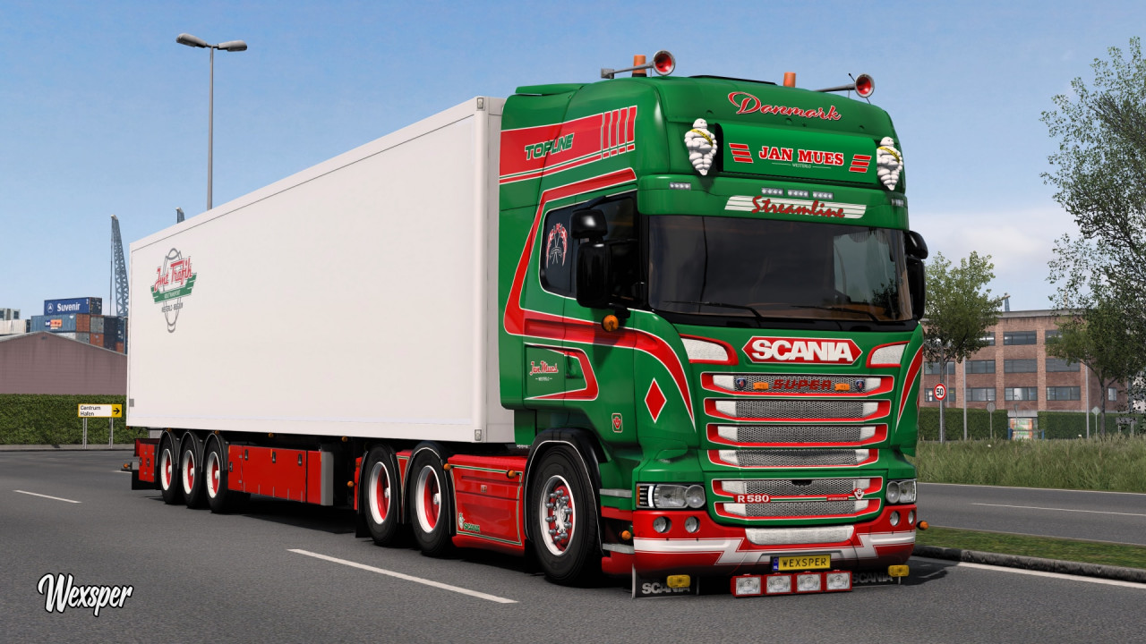 Scania RJL Jan Mues Skin Pack