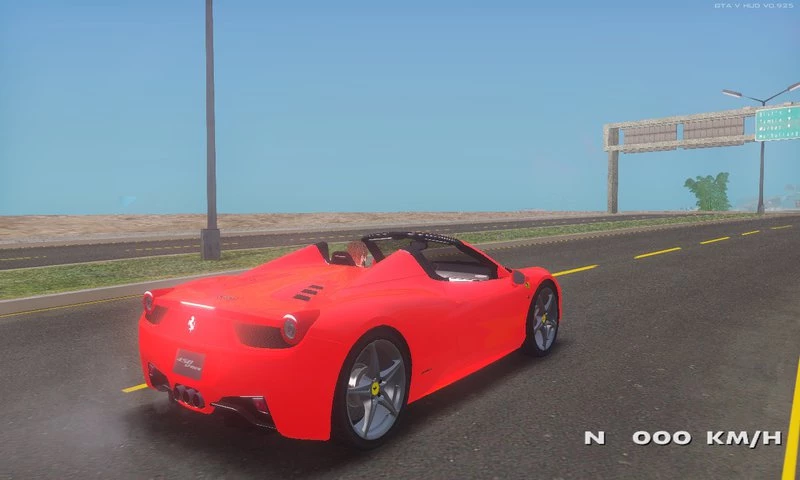 Ferrari 458 Italia para GTA San Andreas