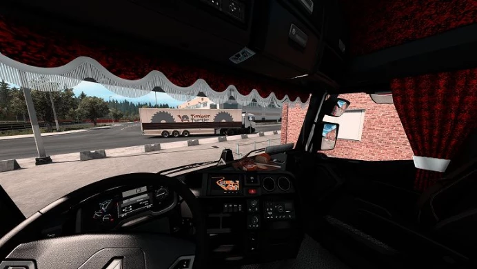 Renault T Black & Red Plush Interior and Exterior 1.0