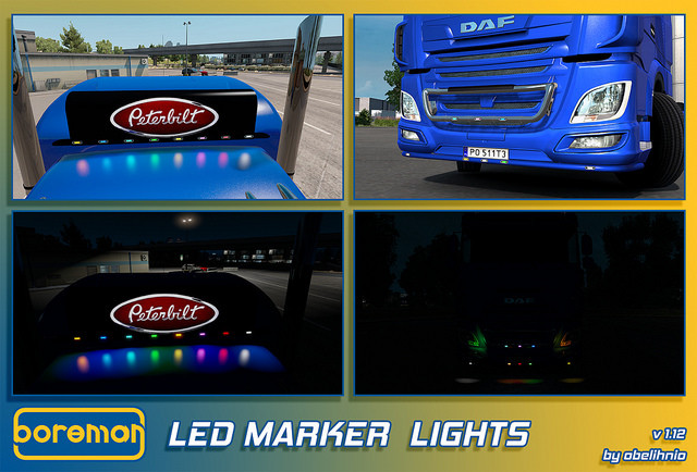 Boreman LED Marker Lights Pack