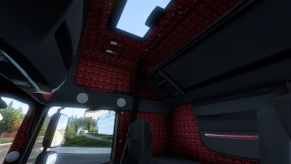 DAF XF Euro 6 Red Plush Interior + Exterior 1.0 thumbnail 3