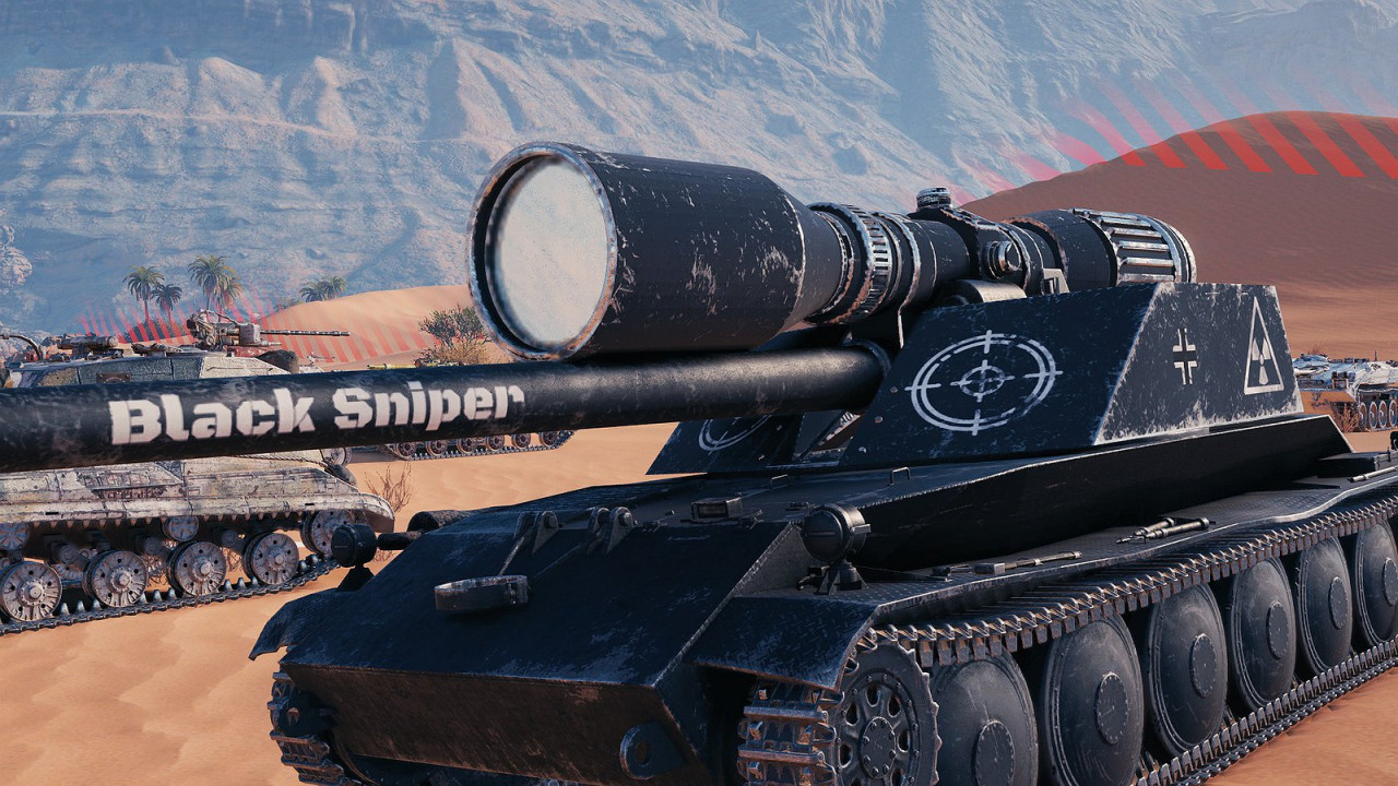 3D Style "Black Sniper" for Rhm.-Borsig Waffenträger