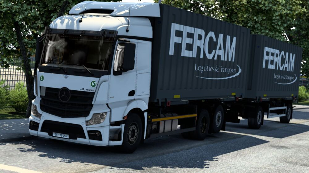 Swap Body Addon For Mercedes-Benz MP4 L-Cab