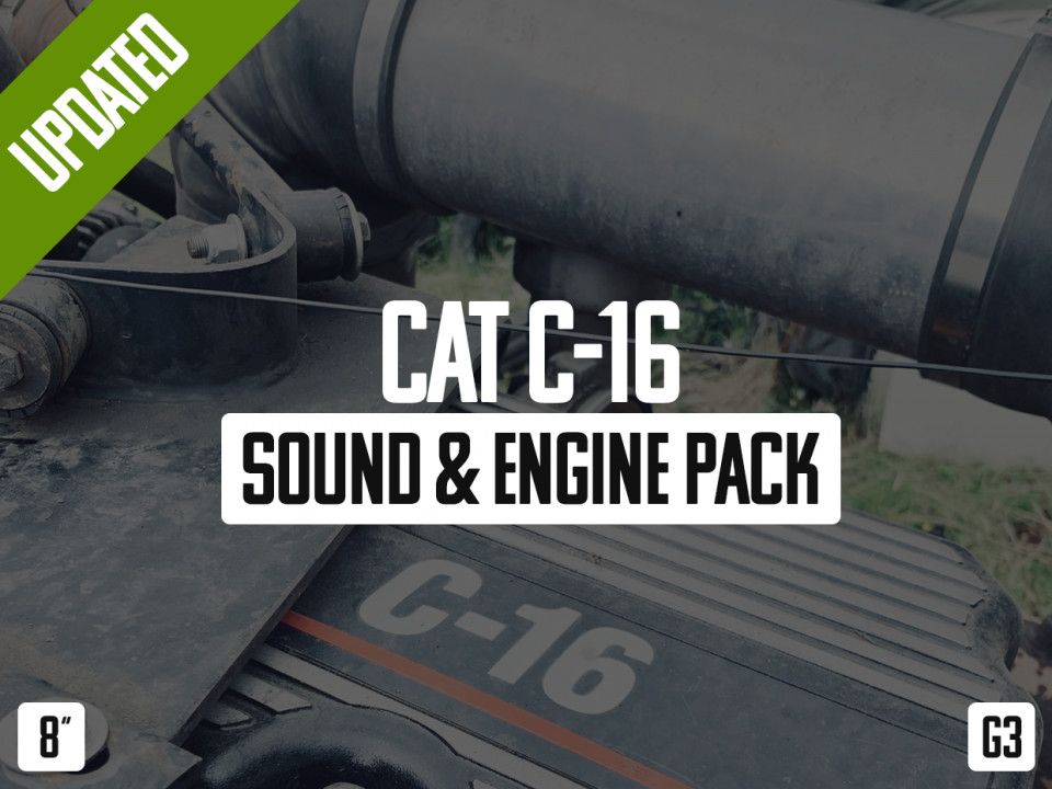CAT C-16 Sound & Engine Pack