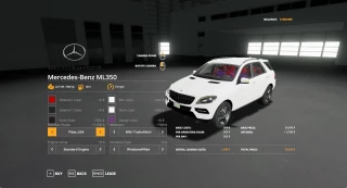 2013 MERCEDES ML 350 Edit By ramZ v 1.0 thumbnail 5