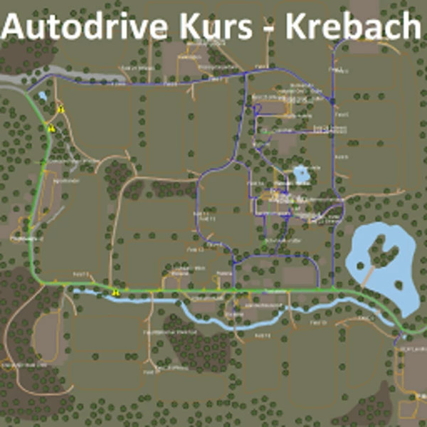 Autodrive course Krebach