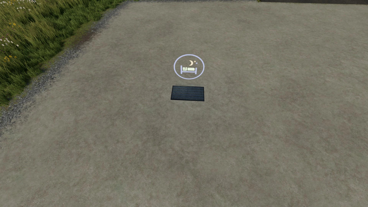 Doormat for sleeping
