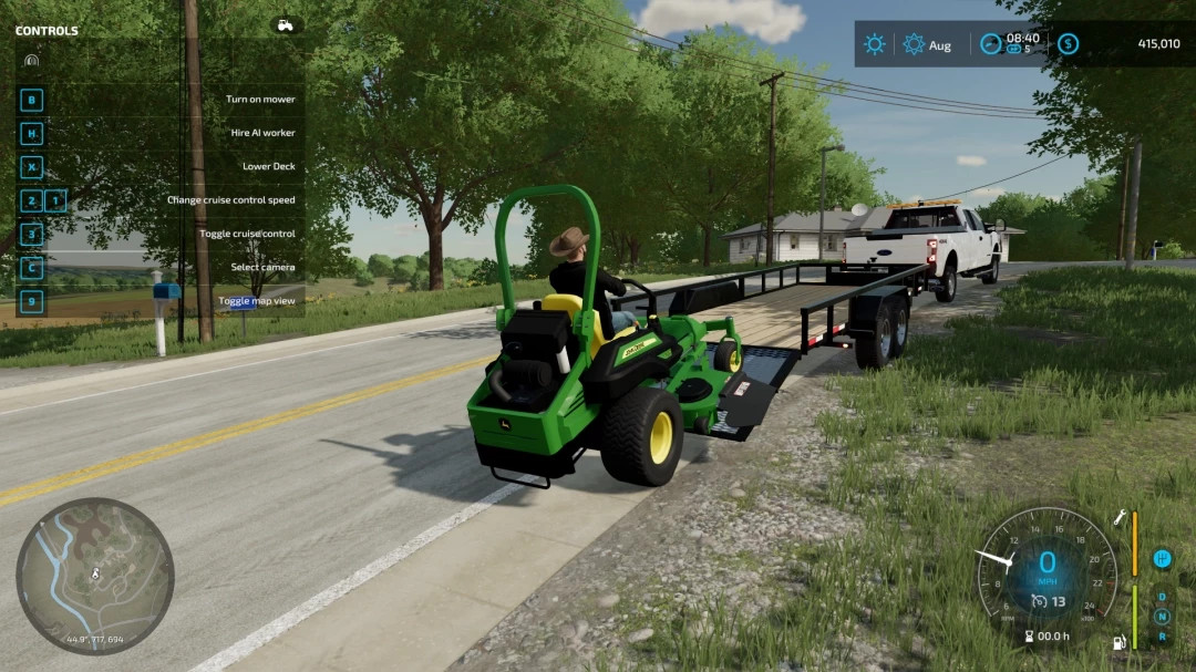 FS22 BigTex 24FT Bumper Pull v 1.1 - FS 22