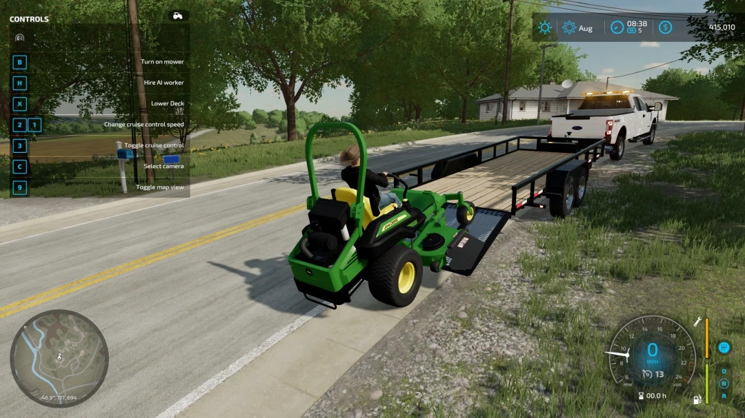 FS22 BigTex 24FT Bumper Pull v 1.1 - FS 22