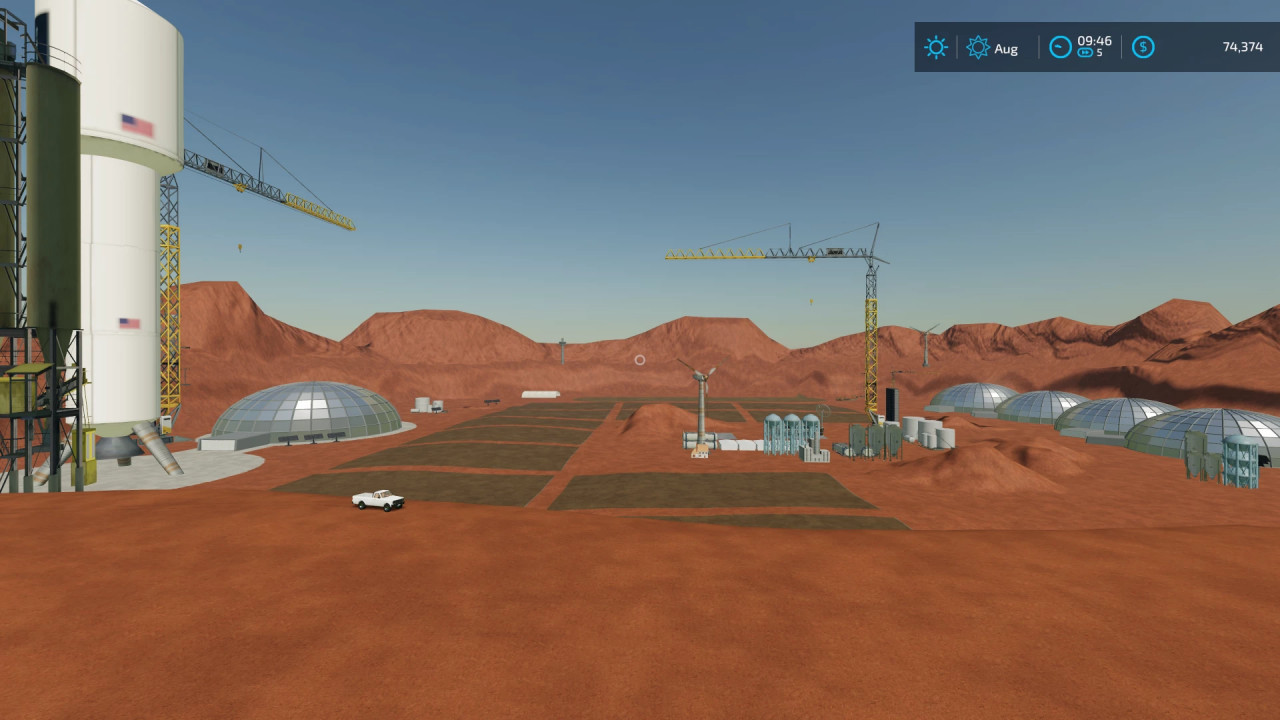 FS22 Mars + The Mission