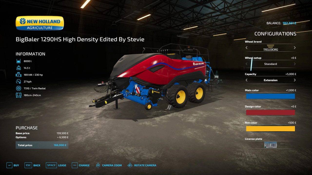 New Holland 1290HD By Stevie
