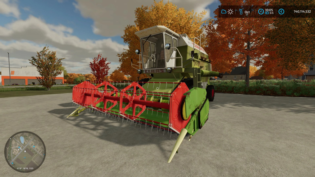 Old Claas Dominator