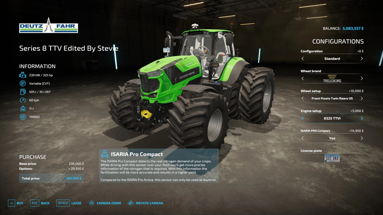 Precision Farming Updated Tractors Pack 1 By Stevie