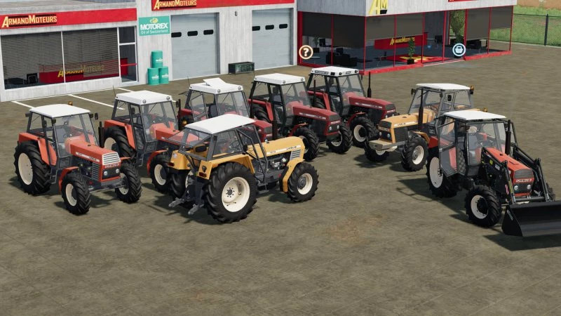 Ursus 6cyl 1204-1614 TURBO Pack Convert