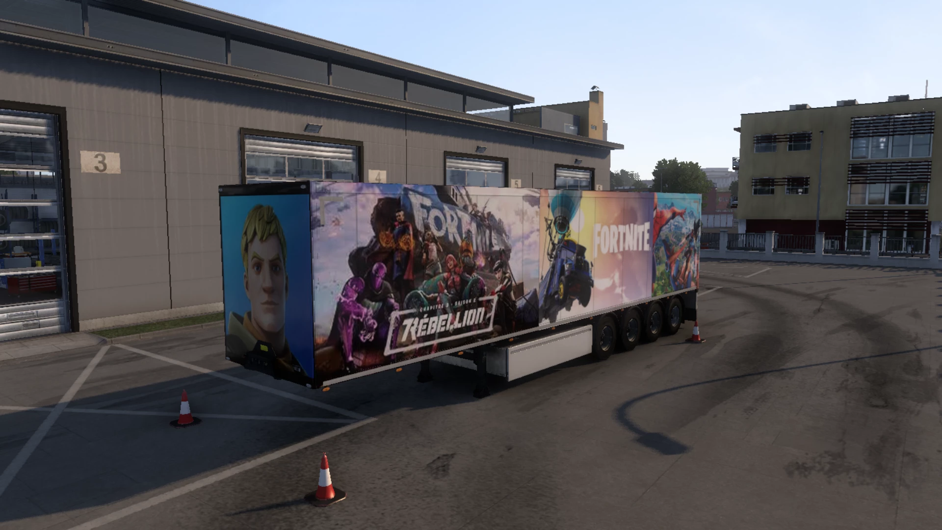 Fortnite Trailer Skin 1.43 - ETS 2