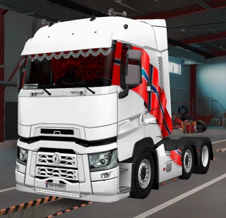 Renault T Black & Red Plush Interior and Exterior 1.0 thumbnail 4