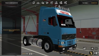 Volvo FH12 1 gen Red Plush Interior 1.0 thumbnail 3