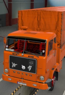 Volvo F88 Red Plush Interior & Exterior 1.0 thumbnail 4