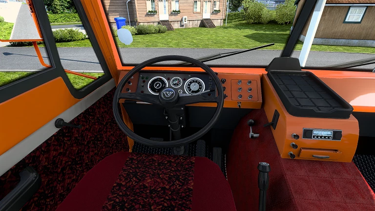 Volvo F88 Red Plush Interior & Exterior 1.0